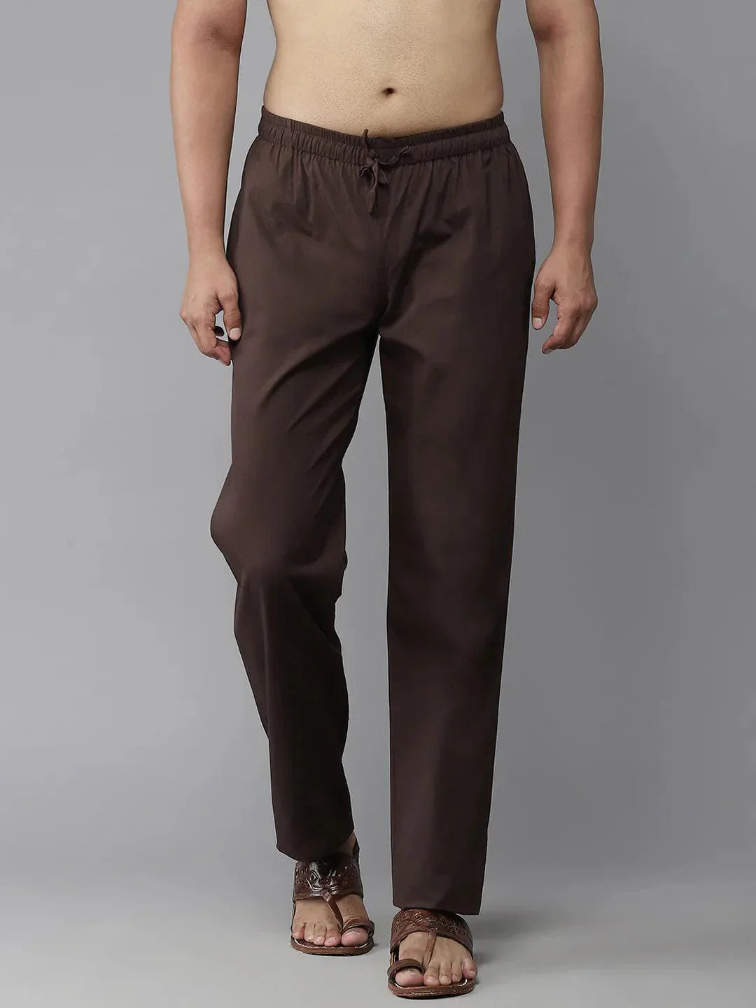Fabmade Elevate Your Loungewear Game With The Stylish Brown Pyjama | Swadesiicart