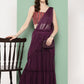 Ahalyaa Printed Ethnic Co-Ords with Draped Dupatta - Swadesiicart