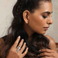 trueBrowns Silver Gold Tone Bird Ring | Swadesiicart