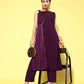 Ahalyaa Women Printed Regular Gotta Patti Kurta with Trousers | Swadesiicart