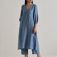 trueBrowns Light Blue Kurta Pant Set | Swadesiicart