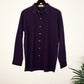 trueBrowns Purple Slub Men's Shirt | Swadesiicart