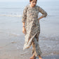 NOZ2TOZ Women's Stylish Rayon Knee Length Floral Printed Kurti - Swadesiicart