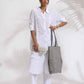 trueBrowns White Cotton Schiffli Shirt Kurta Set | Swadesiicart
