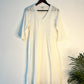 trueBrowns White Square Dobby Kurta | Swadesiicart