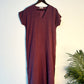 trueBrowns Purple Gauze Dress | Swadesiicart
