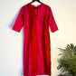 trueBrowns Pink Metallic Kurta | Swadesiicart