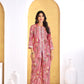 BulBul Saumya Rust Chanderi Co-Ord Set - Swadesiicart