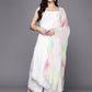 Ahalyaa Floral Embroidered Gotta Patti Pure Cotton Kurta With Palazzos & Dupatta | Swadesiicart