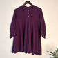 trueBrowns Purple Slub Top | Swadesiicart