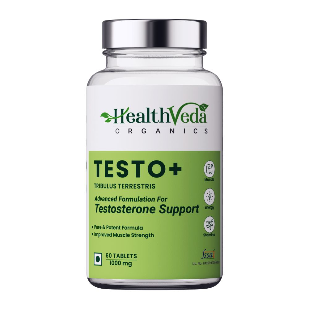 Health Veda Organics Plant Based Testo+ Veg Tablets - Health Veda Organics