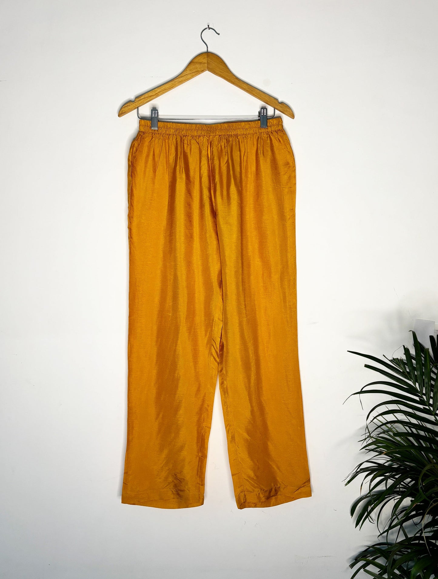 trueBrowns Mustard Silk Bottom | Swadesiicart
