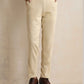 trueBrowns Beige Woollen Pants | Swadesiicart