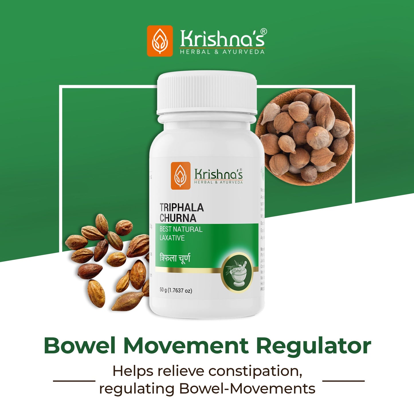 Krishna'S Herbal & Ayurveda Triphala Churna | Swadesiicart