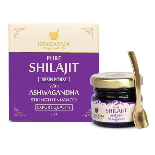 Upakarma Ayurveda Original & Pure SJ Resin Form with Ashwagandha - UPAKARMA AYURVEDA