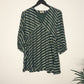 trueBrowns Green Lehariya Top | Swadesiicart