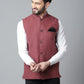 Even Apparels Men's Brown Pure Wool Nehru Jacket | Swadesiicart