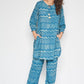 NOZ2TOZ Women's Floral Printed Knee Length Rayon Co-ords Set - Swadesiicart