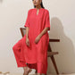 trueBrowns Coral Viscose Kurta Pant Set | Swadesiicart