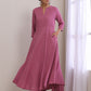trueBrowns Onion Pink Dobby Anarkali Pant Set | Swadesiicart