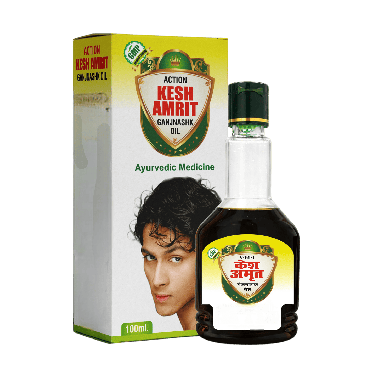 Action Pharma Kesh Amrit Ganjnashk Oil