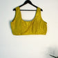 trueBrowns Lime Metallic Blouse | Swadesiicart