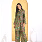 BulBul Pratiksha Olive Co-Ord Set - Swadesiicart