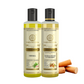 Khadi Natural Herbal Face Wash & Sandalwood & Turmeric Body Wash – Combo Pack of 2 - 210ml Each