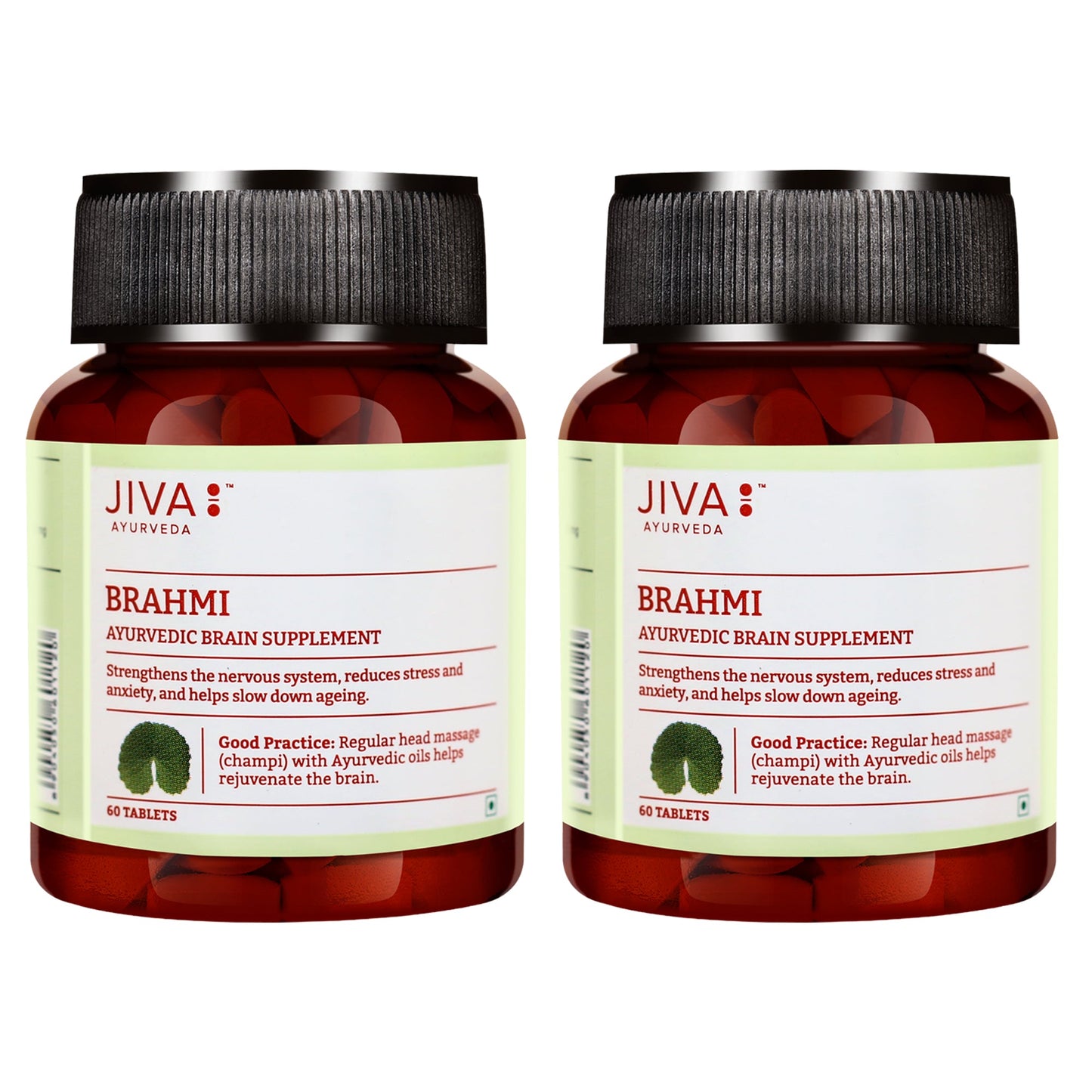 Jiva Ayurveda Brahmi Tablets - Swadesiicart