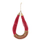 Gold-Polished Alloy Red Beaded Tribal Necklace - The Pari | Swadesiicart