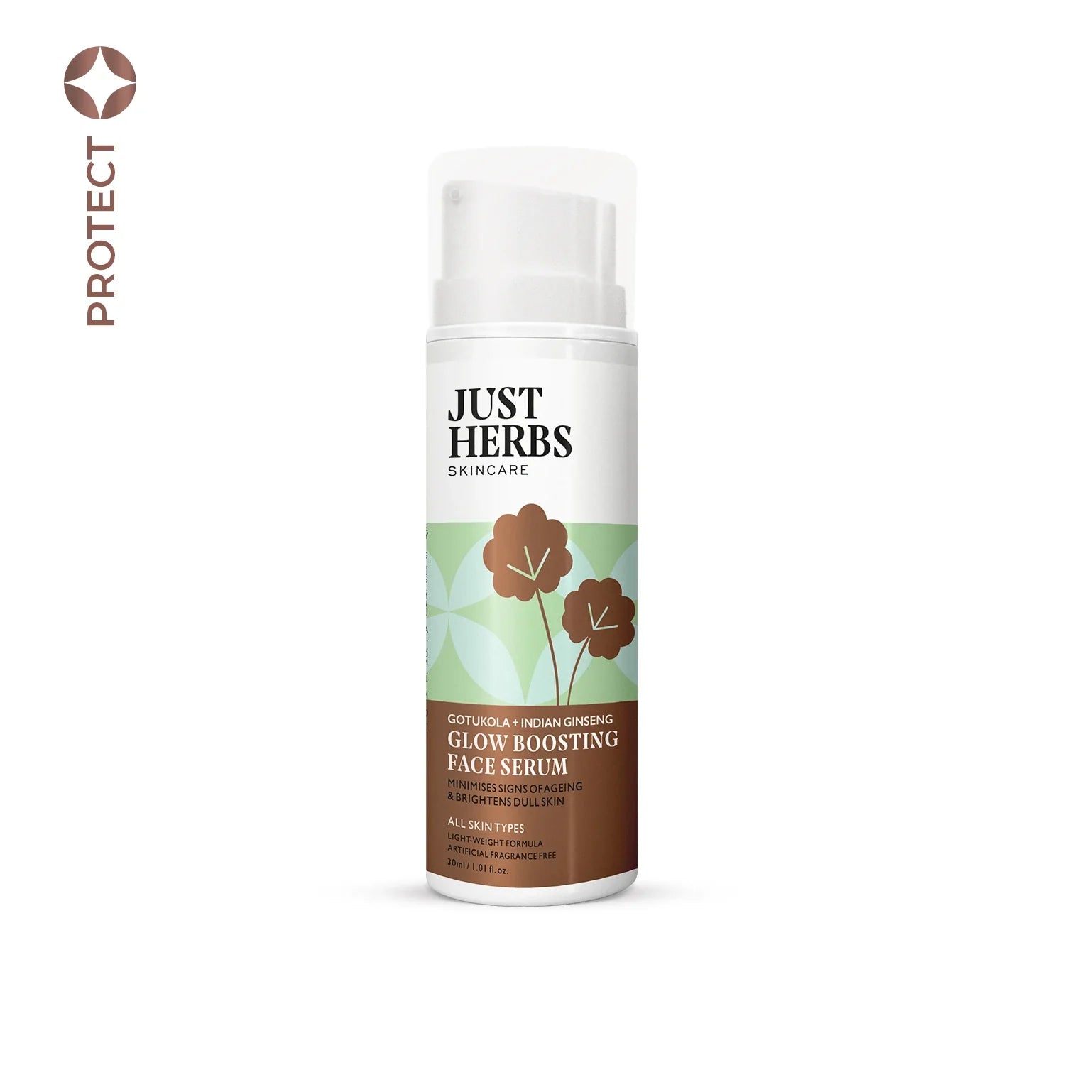 Glow Boosting Face serum with Gotukola & Indian Ginseng : 30ml