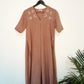 trueBrowns Pink Gauze Dobby Kurta Set | Swadesiicart