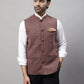 Even Apparels Men's Multi Nehru Jacket With Welt Pockets | Swadesiicart