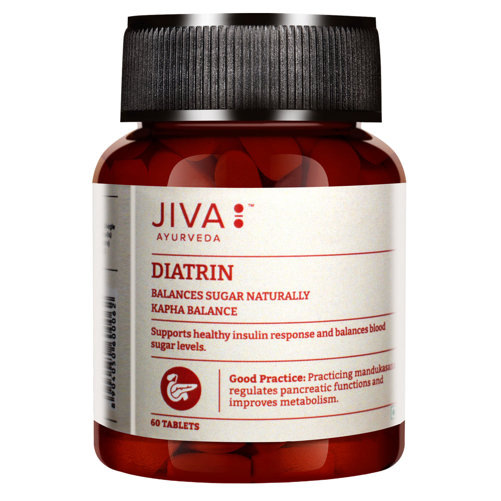 Jiva Ayurveda Diatrin Tablets - Swadesiicart