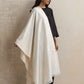 trueBrowns Ivory Gold Woollen Stole | Swadesiicart
