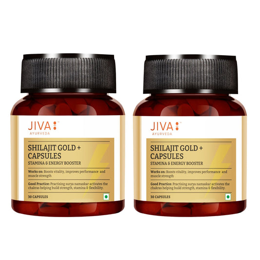 Jiva Ayurveda SJ Gold Capsules - Swadesiicart
