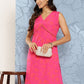 Ahalyaa Floral Printed Empire Gotta Patti Kurta With Palazzos | Swadesiicart