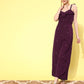 Ahalyaa Printed Basic Jumpsuit with Ruffles | Swadesiicart