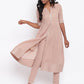 trueBrowns Pure Cotton Gota Slit Kurta Set | Relove | Swadesiicart
