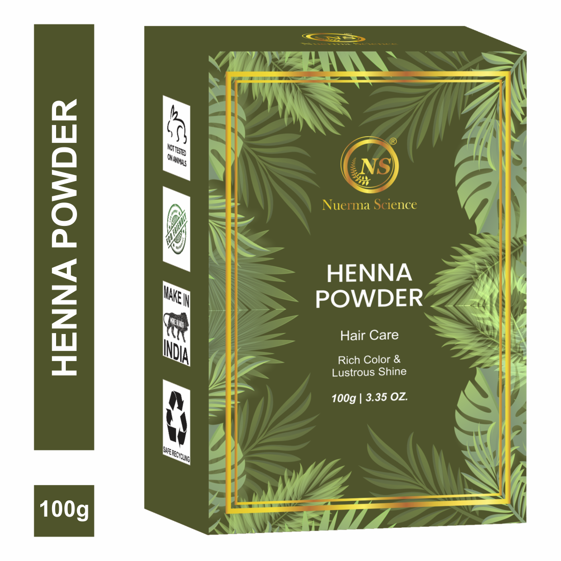Nuerma Science Henna (Organic & Natural) Powder For Hair Color | Swadesiicart