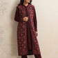 trueBrowns Purple Kashmiri Woollen Jacket 3pc Set | Swadesiicart