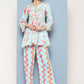 Ahalyaa Printed Ethnic Co-Ords - Swadesiicart