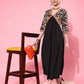 Ahalyaa Floral Printed Empire Midi Dress | Swadesiicart