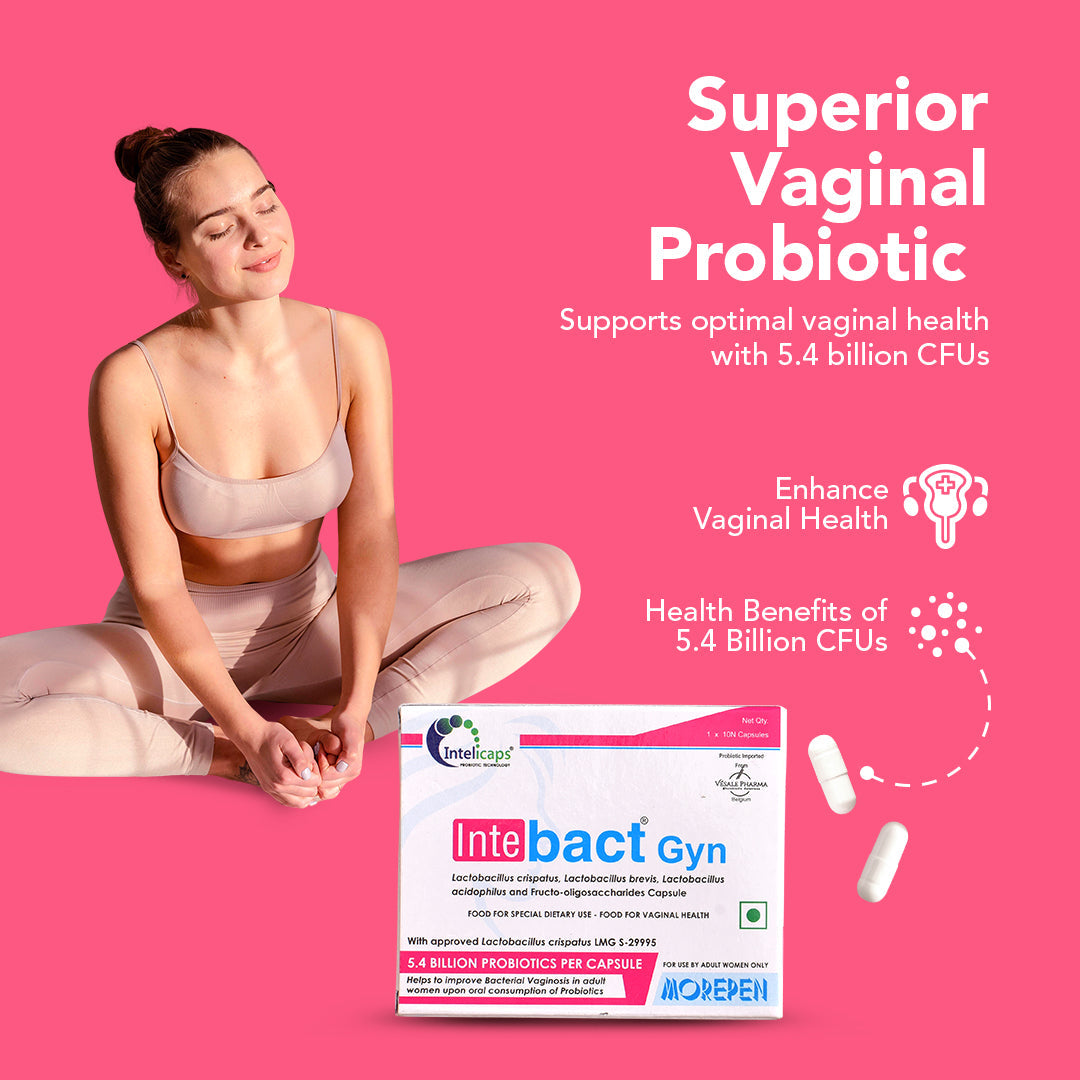 Dr Morpen Intebact Gyn Capsules | Swadesiicart