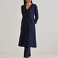 trueBrowns Blue Angrakha Kurta Set | Swadesiicart