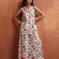 trueBrowns Off White Print Sharara Set | Swadesiicart