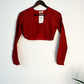 trueBrowns Rust Silk Blouse | Swadesiicart