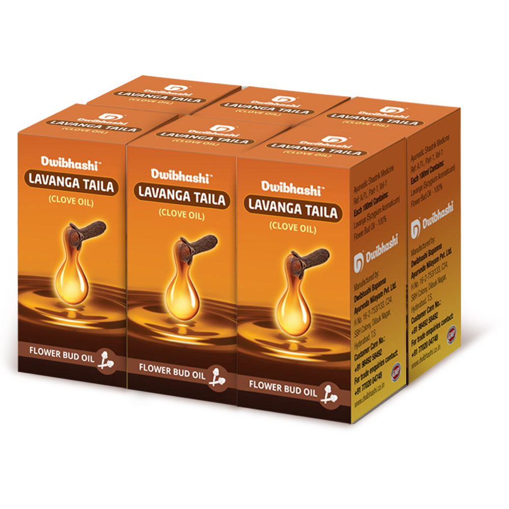 Dwibhashi Clove Oil (Lavanga Taila) - Swadesiicart