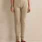 trueBrowns Beige Woollen Leggings | Swadesiicart