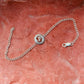 trueBrowns 925 Sterling Silver Om Silver Chain Rakhi | Swadesiicart
